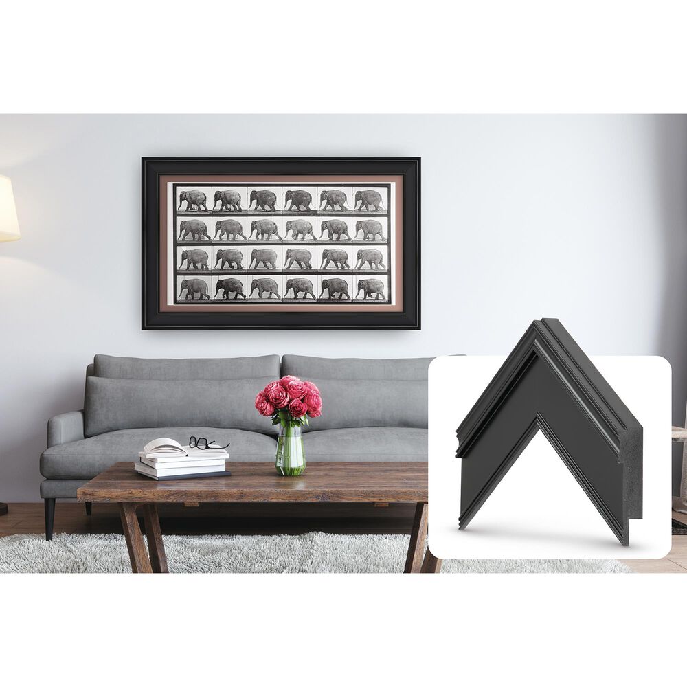 Deco TV Frames Premiere 32" Frame Bezel for Samsung the Frame TV in Black, , large