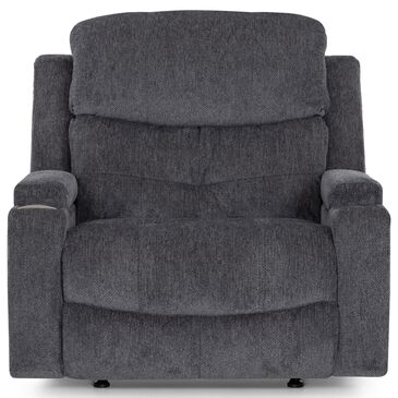 Moore Furniture Arlington Power Rocker Recliner in Seeley Storm, , large