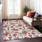 Dalyn Rug Company Wonderland WN30 3" x 5" Ivory Indoor/Outdoor Area Rug, , large