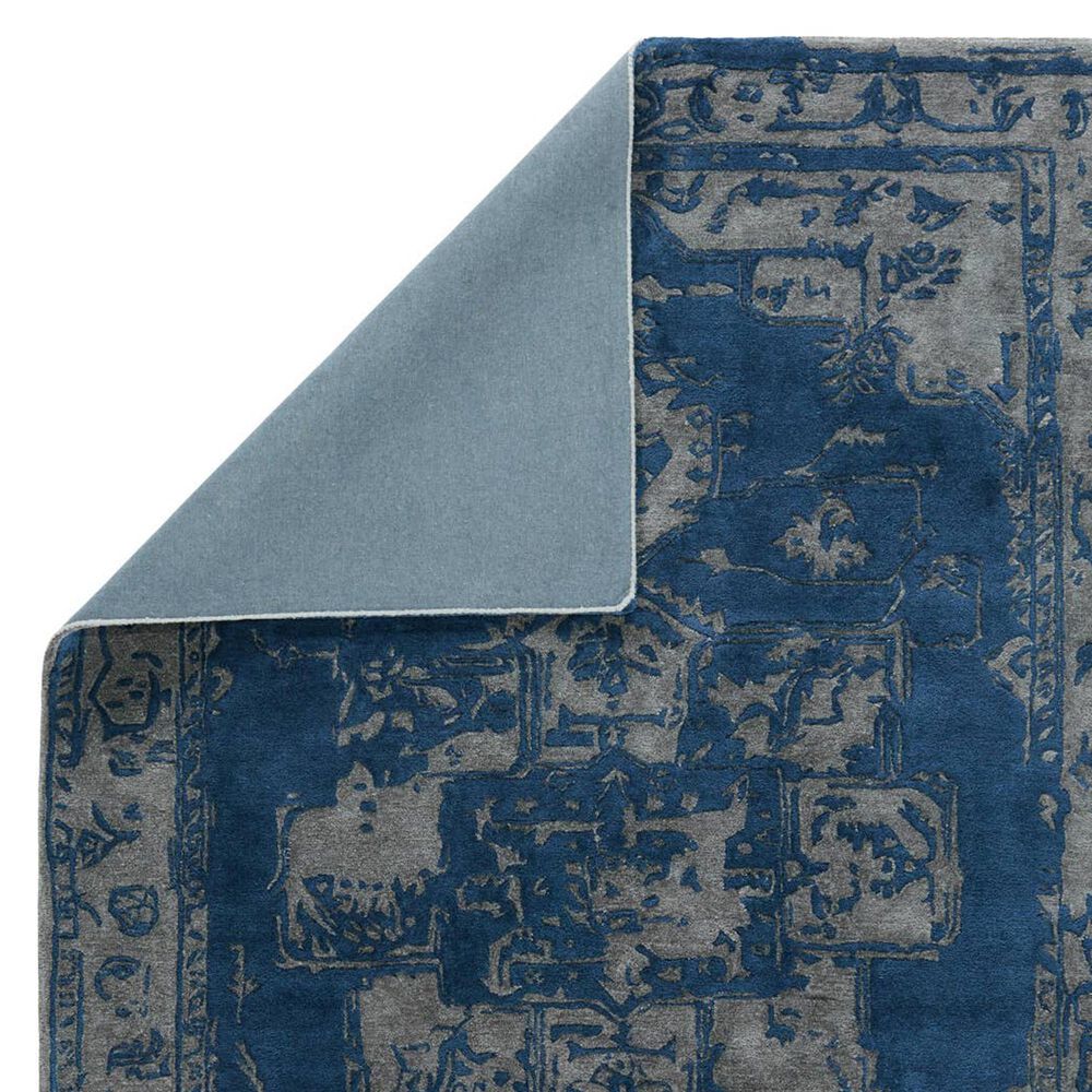 Jaipur Citrine 5&#39; x 8&#39; Colony Blue Area Rug, , large