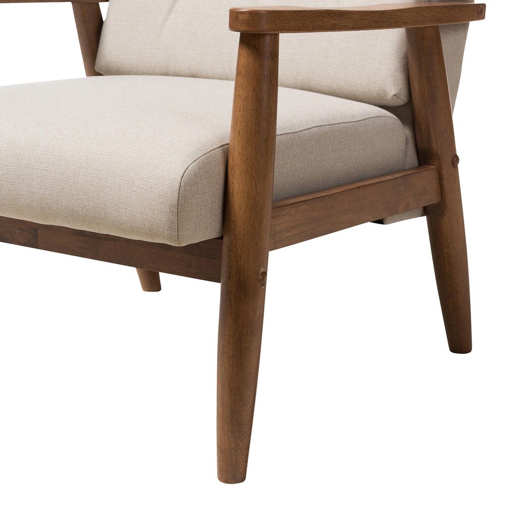 Baxton Studio Roxy High-Back Chair in Light Beige, , large