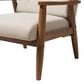 Baxton Studio Roxy High-Back Chair in Light Beige, , large