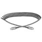 Ventev Chargesync Helix Coiled Usb C To Usb Type C Cable 3ft - Gray, , large