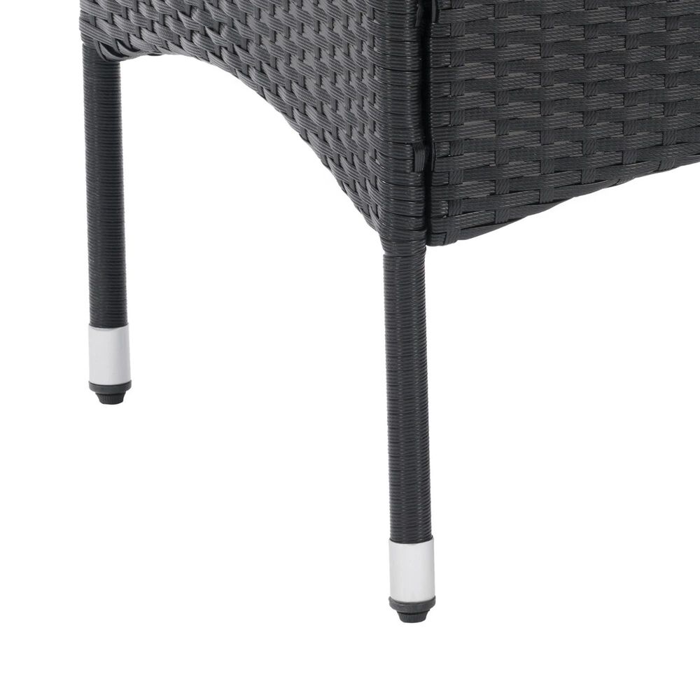 CorLiving Parksville Patio Side Table in Black, , large