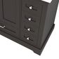 Lexora Home Dukes 48" Single Bathroom Vanity in Espresso with 2 cm White Quartz Top and Rectangular Sink, , large