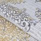 Couristan Calinda Montebello 2" x 3" Gold, Silver and Ivory Area Rug, , large