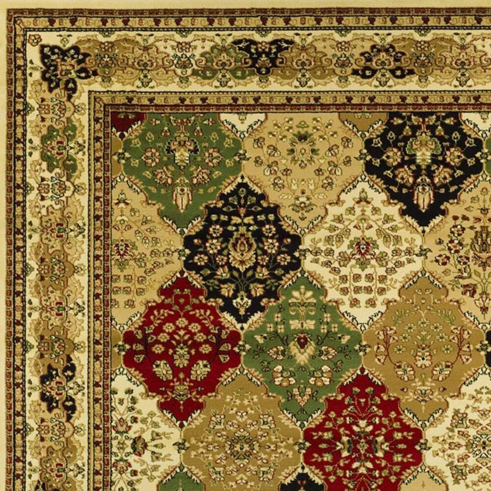 Safavieh Lyndhurst LNH221 2&#39;3&quot; x 16&#39; Multicolor and Ivory Runner, , large