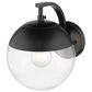 Golden Lighting Dixon 1-Light Wall Sconce in Matte Black, , large