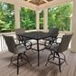 Four Seasons 5-Piece Bar Table Set in Black, , large