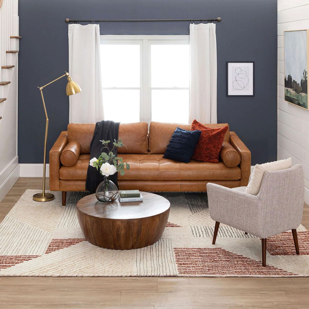 Drew and Jonathan Home Bowen Central Valley 9&#39;6&quot; x 12&#39;11&quot; Red Area Rug, , large