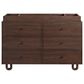 Oxford Baby Meridian 3-Piece Nursery Set with 3-in-1 Convertible Crib, Dresser and Changing Topper in Cognac, , large