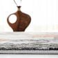 Safavieh Craft CFT820P 6"7" x 9" Grey and Orange Area Rug, , large