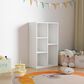 HOMLUX 5-Cube Reversible Storage Bookshelf in White, , large