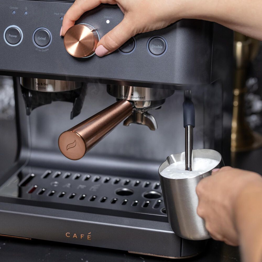 Cafe 2.8 L Bellissimo Espresso Machine in Matte Black, , large