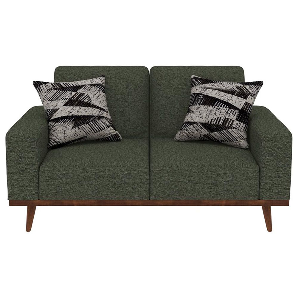 Golden Wave Furniture Heath Stationary Sofa and Loveseat Set in Olive, , large
