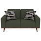 Golden Wave Furniture Heath Stationary Sofa and Loveseat Set in Olive, , large