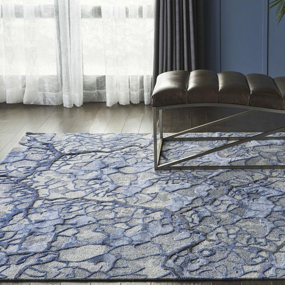 Nourison Divine DIV02 7&#39;9&quot; x 9&#39;9&quot; Mist Area Rug, , large