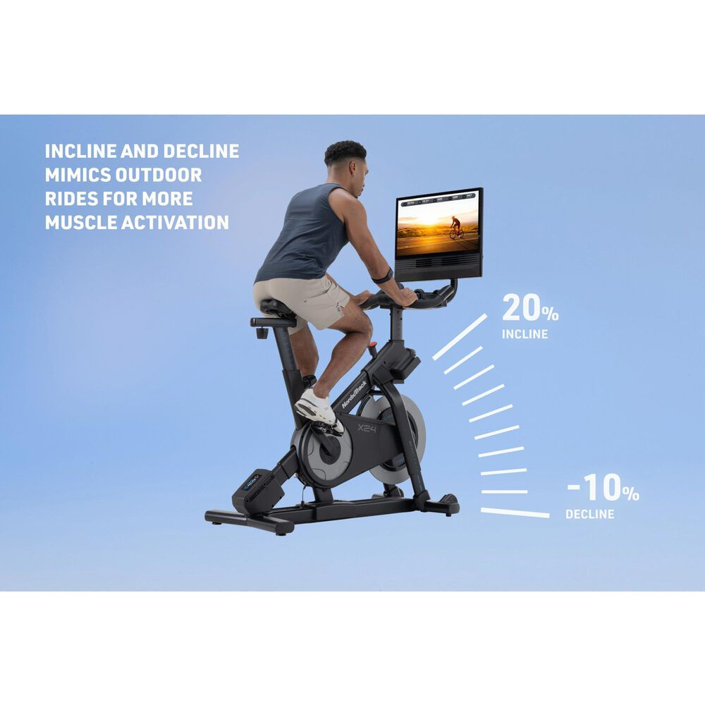 NordicTrack X24 Bike in Black, , large