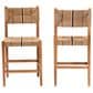 Baxton Studio Prita Counter Stool in Brown and Natural (Set of 2), , large