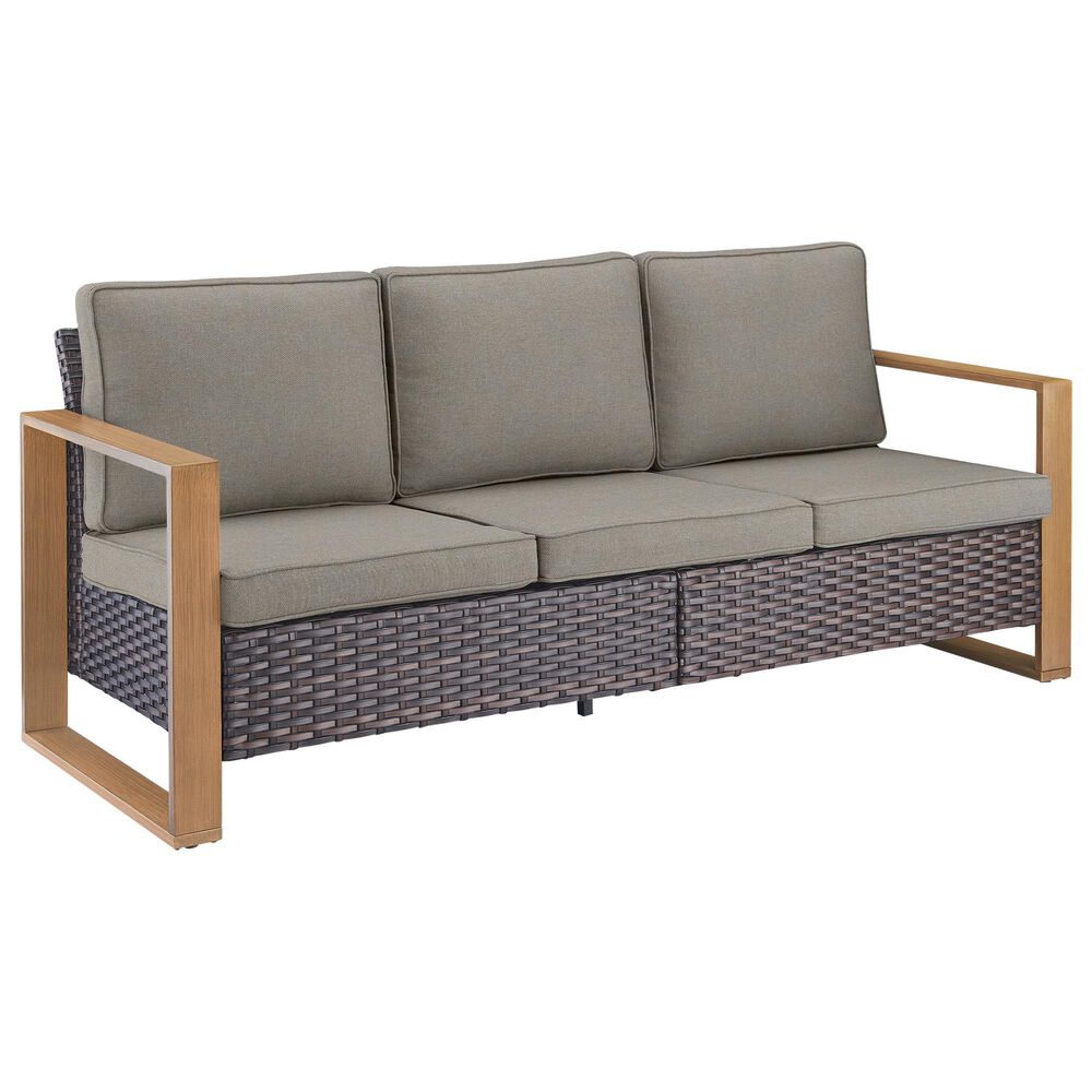 Sunwell Garden 7-Piece Patio Conversation Set in Gray, , large