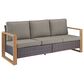 Sunwell Garden 7-Piece Patio Conversation Set in Gray, , large
