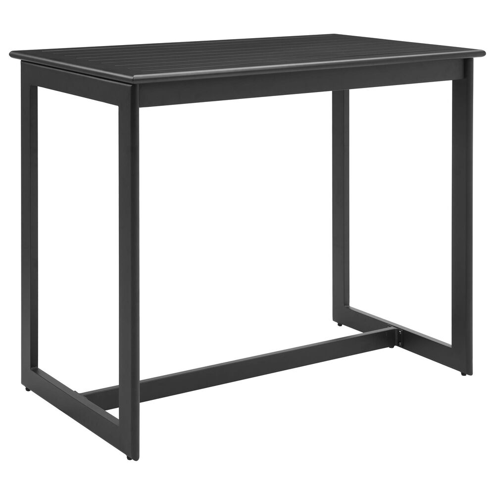 Zuo Modern Midnight Wave Bar Table in Black, , large