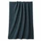 Trade Linker Full/Queen Waffle Weave Knit Throw Blanket in Indigo, , large