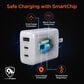 Hypercel 45W PD Wall Charger + 6ft USB-C to USB-C Cable in White, , large
