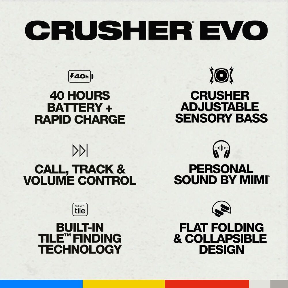 Skullcandy Crusher Evo Wireless Over-Ear Headphone in Real Tree, , large
