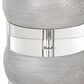 Uttermost Band Together Table Lamp in White Crystal and Brushed Nickel, , large
