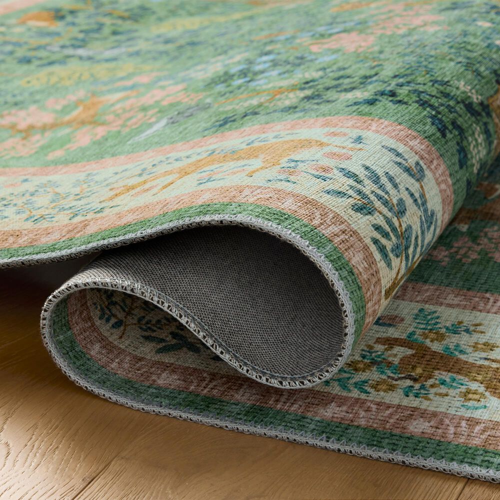 Loloi Canopy Woodland Sage and Blush 2&#39;6&quot; x 7&#39;6&quot; Runner, , large