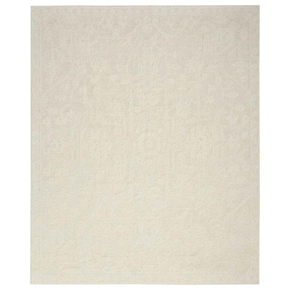 Nourison Blanco BLO01 9"9" x 13"9" Ivory Area Rug, , large