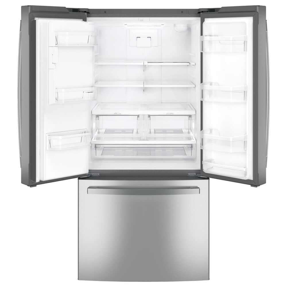 GE Appliances 23.6 Cu. Ft. French-Door Refrigerator with External Water Dispenser in Fingerprint Resistant Stainless Steel, , large