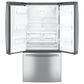 GE Appliances 23.6 Cu. Ft. French-Door Refrigerator with External Water Dispenser in Fingerprint Resistant Stainless Steel, , large