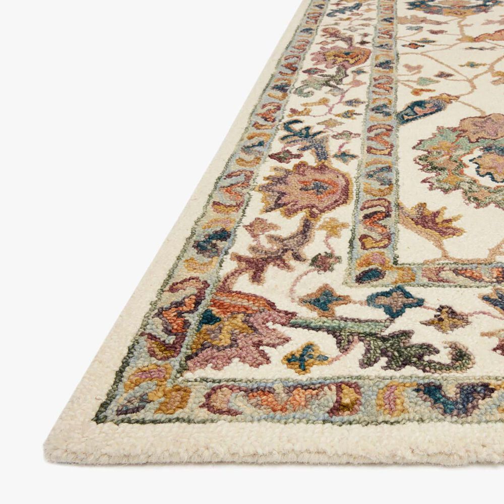 Loloi Padma PMA-01 2&#39;3&quot; x 3&#39;9&quot; White Area Rug, , large