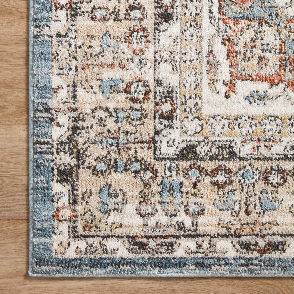 Loloi II Odette 2&#39;3&quot; x 3&#39;10&quot; Sky and Multicolor Area Rug, , large