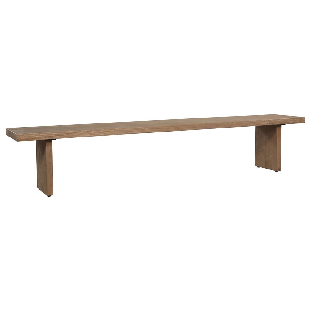 Moe"s Home Collection Koshi Dining Bench in Sand Grey, , large