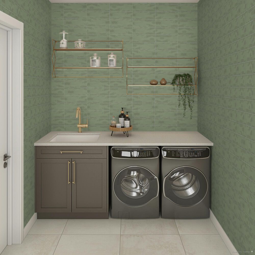 Dal-Tile Mythology Chronos Undulated 4" x 12" Ceramic Tile, , large