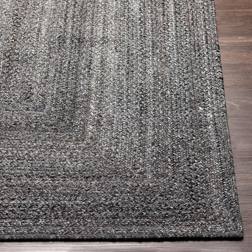 Surya Azalea 8&#39;10&quot; x 12&#39; Gray, Black and Dark Brown Area Rug, , large