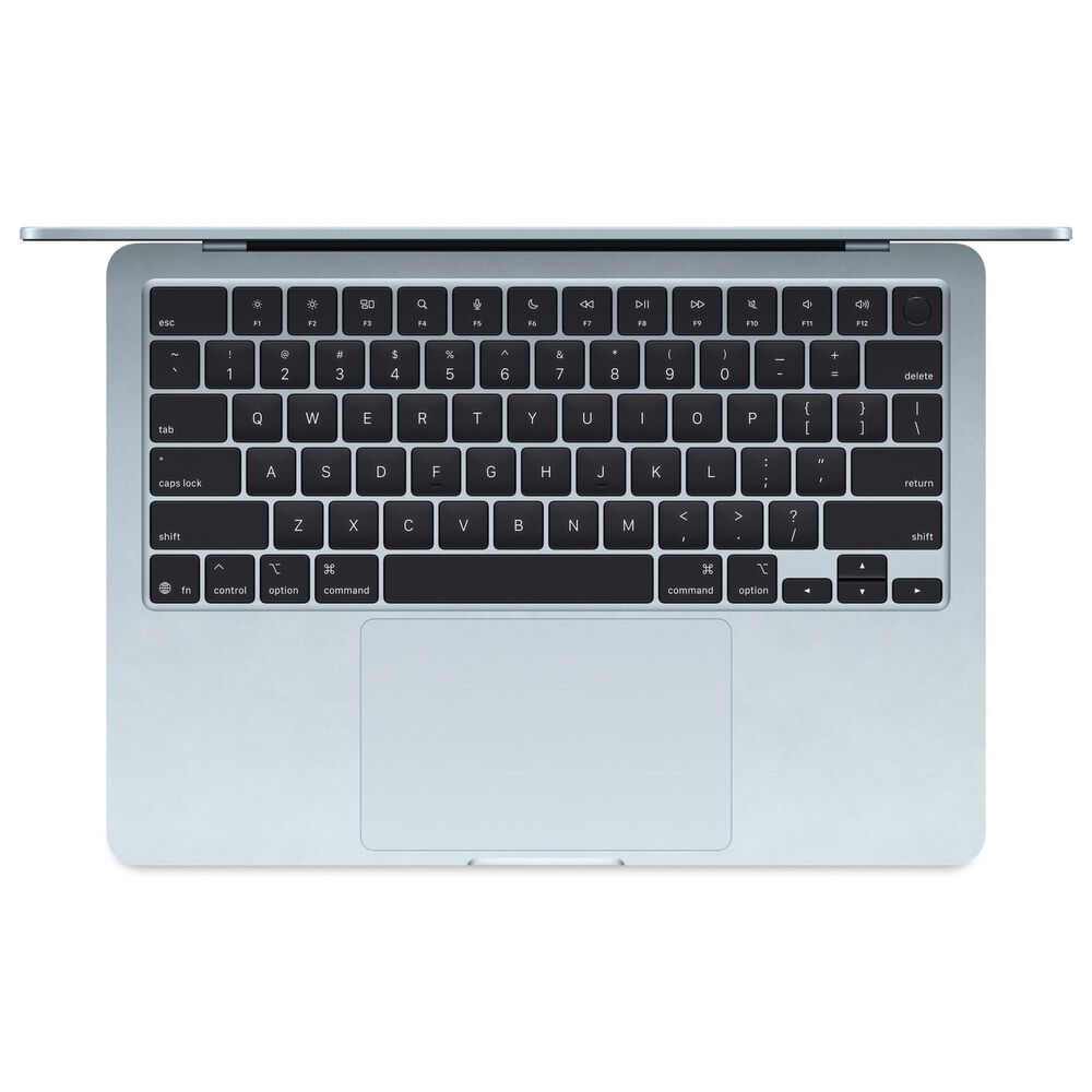 Apple MacBook Air 13.6&quot; Laptop - Apple M4 chip 10-core CPU - 16GB RAM - 10-core GPU - 512GB SSD in Sky Blue with 3-Year AppleCare+, , large