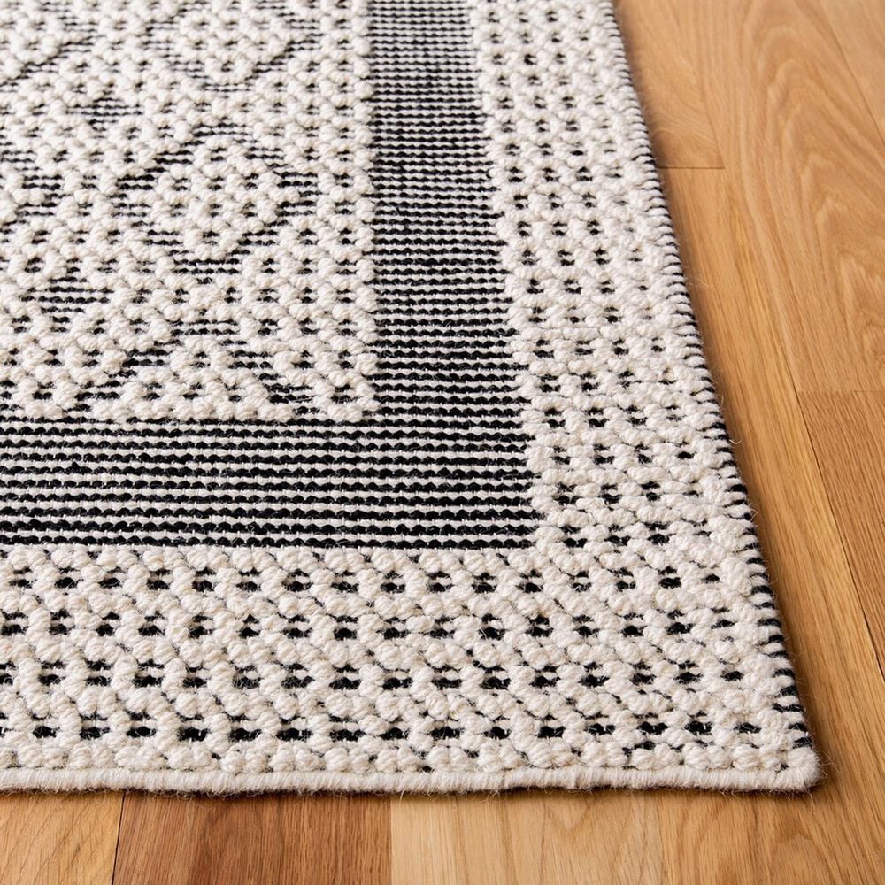 Safavieh Natura 8&#39; x 10&#39; Creme and Black Area Rug, , large