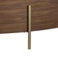 Bernhardt Morrison Cocktail Table in Walnut Brown and Nidda, , large
