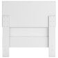 Ashley Hallityn Twin Platform Bed in White, , large