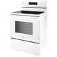 Whirlpool 5.3 Cu. Ft. Electric Range 5-in-1 Air Fry Oven in White, , large