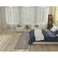 Nourison Courtyard Ivory and Charcoal 2"2" x 10" Indoor/Outdoor Runner, , large