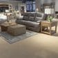 Belle Furnishings Corso End Table in Natural and Concrete, , large