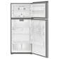 Whirlpool 16.3 Cu. Ft. Wide Top-Freezer Refrigerator with Flexi-Slide Bin in Stainless Steel, , large
