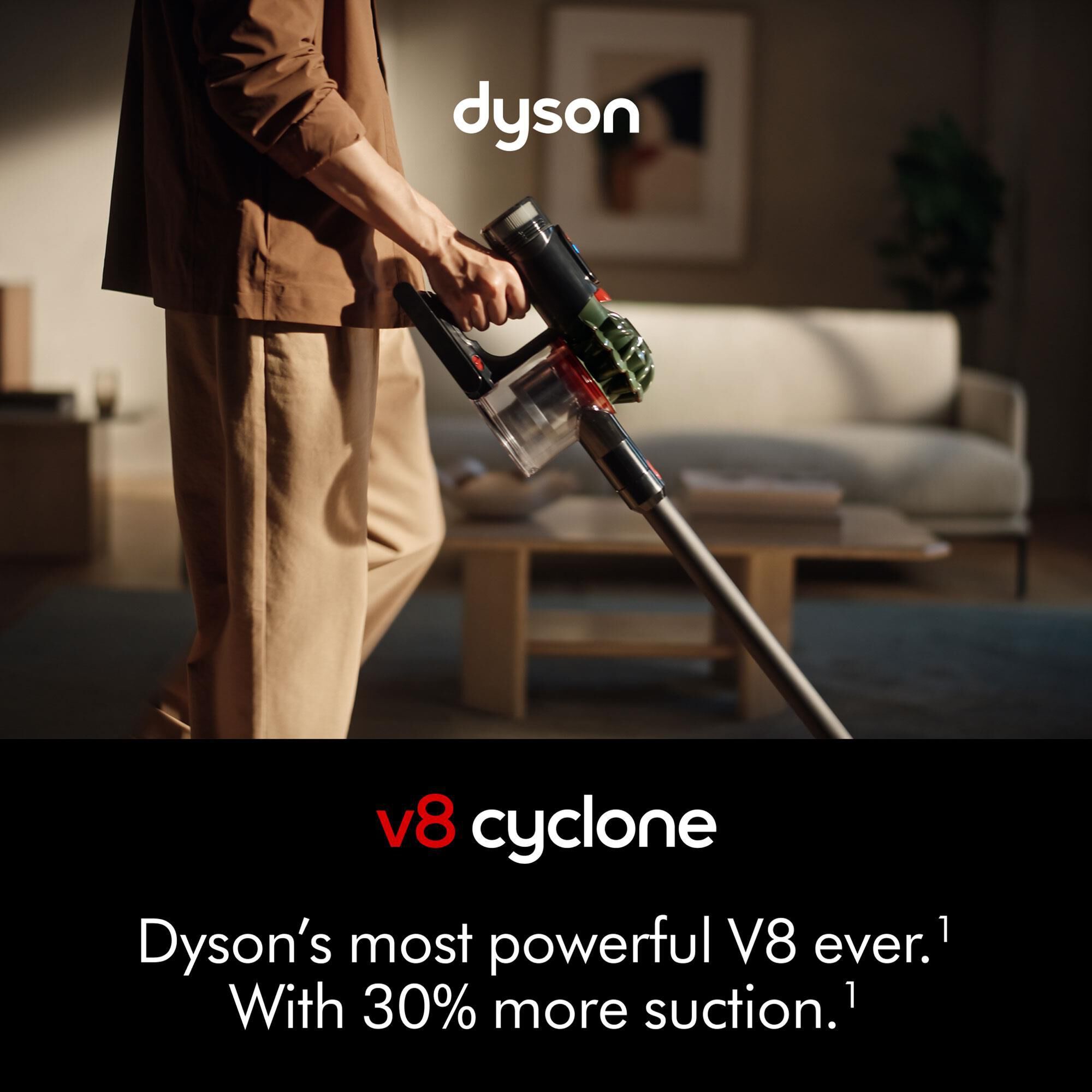 Dyson V8 Cyclone Cordless Vacuum in Black