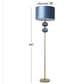 Maple and Jade 69" Floor Lamp in Gold, , large