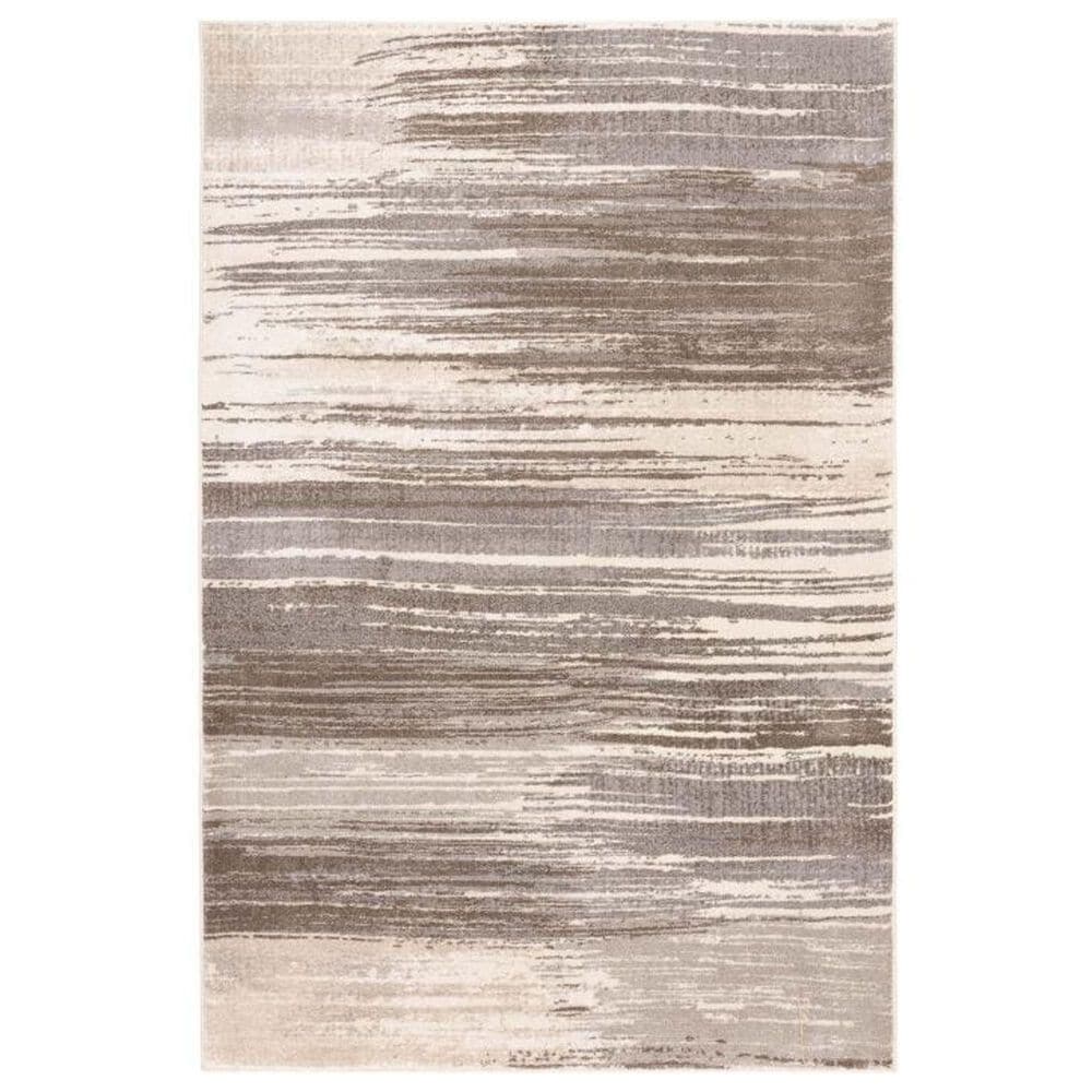 Central Oriental Montville Harpily 5" x 7"3" Storm and Latte Area Rug, , large